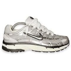 Nike P-6000 Metallic Silver Custom