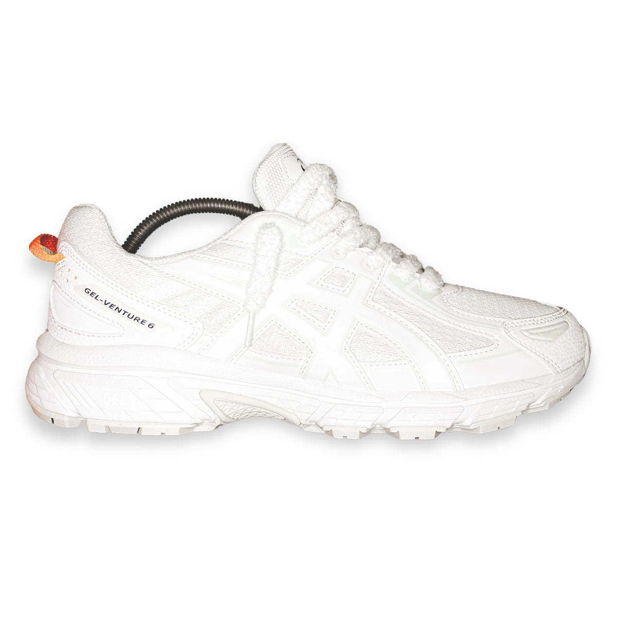 Asics GEL-Venture 6 Triple White Custom